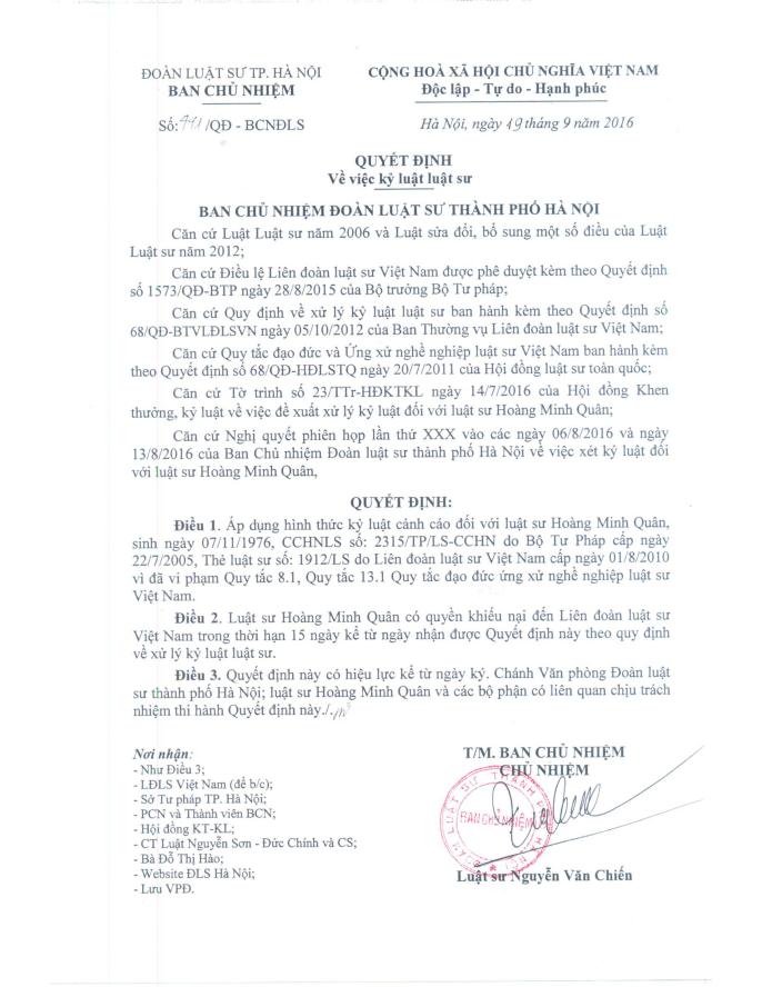 QD KL hoang minh quan